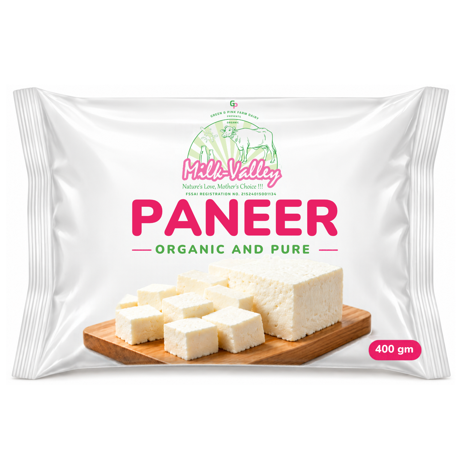 Cow Paneer 400g – Bronze +